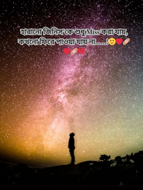 হারানো জিনিস’কে শুধু Miss করা যায়, কখনো ফিরে পাওয়া যায় না…...!🙂❤️_🩹❤️_🩹💔.png