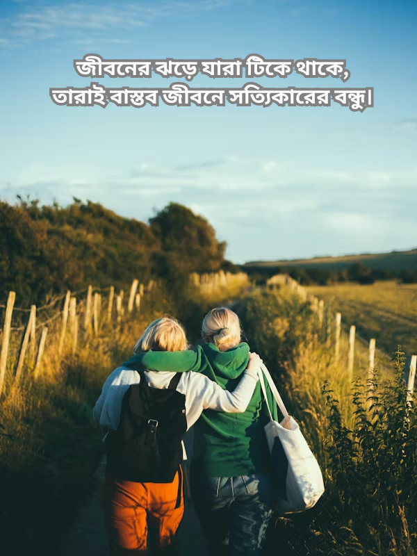 জীবনের ঝড়ে যারা টিকে থাকে, তারাই বাস্তব জীবনে সত্যিকারের বন্ধু।.png