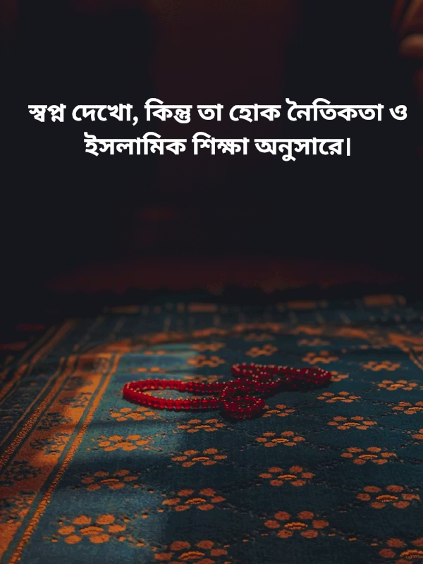 স্বপ্ন দেখো, কিন্তু তা হোক নৈতিকতা ও ইসলামিক শিক্ষা অনুসারে।.png
