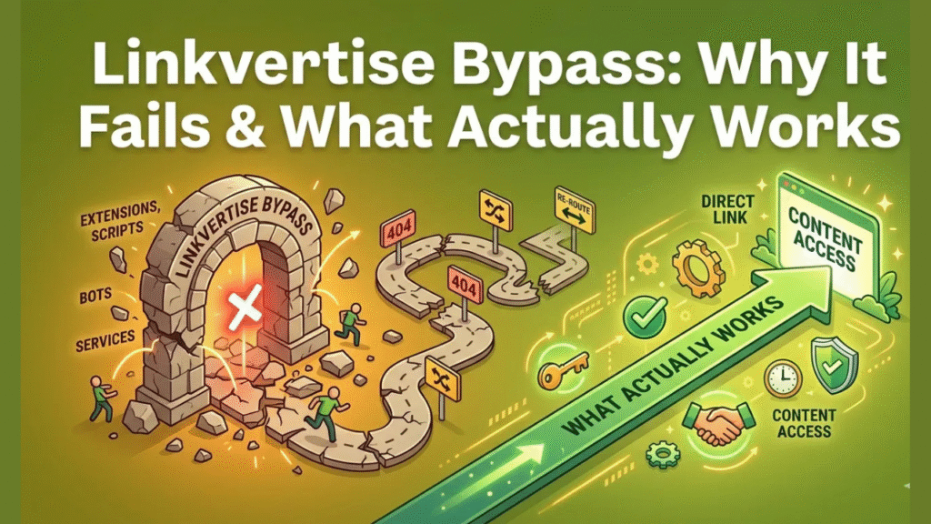 Linkvertise Bypasser: What It Is, How It Works & Why Most Methods Stop Working