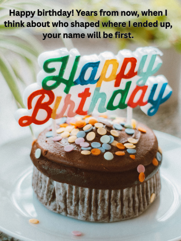 From a Student, Happy Birthday Wishes for Sir