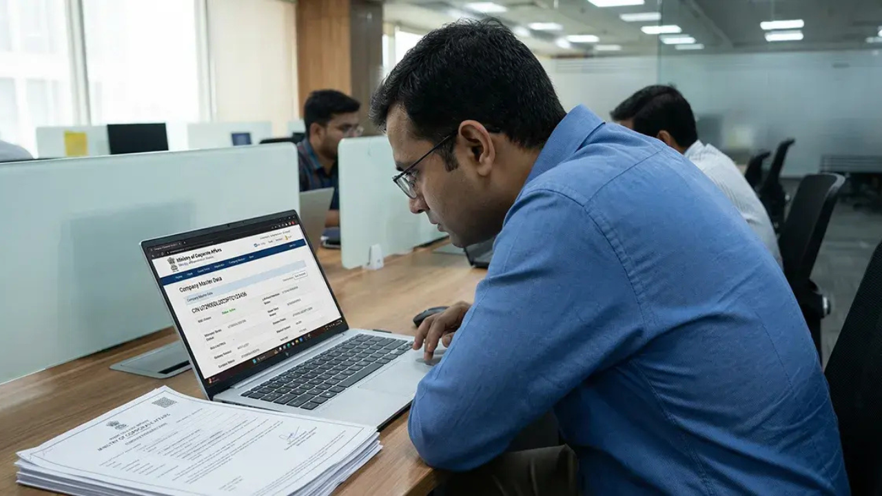 How to Search a Company on the MCA Portal
