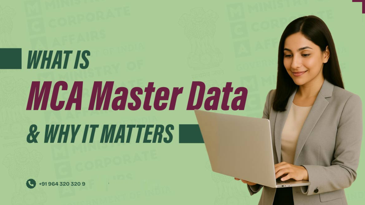 What Is MCA Master Data, Really?