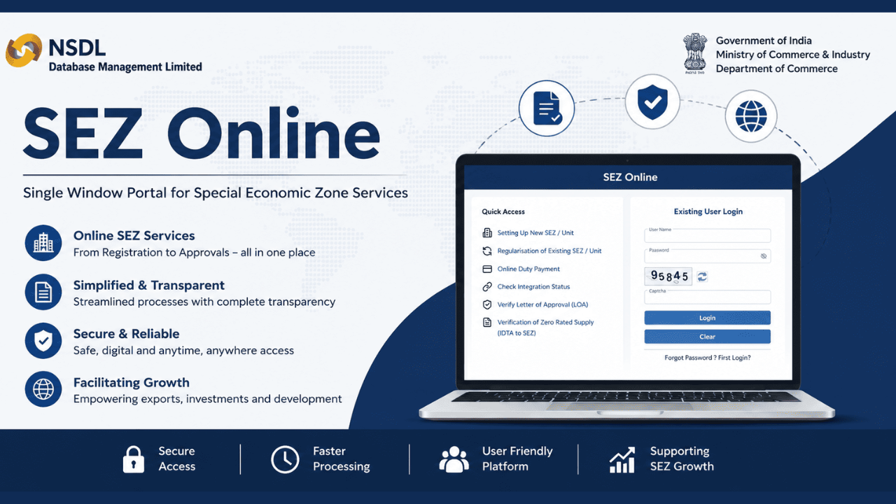 How to Register on SEZ Online
