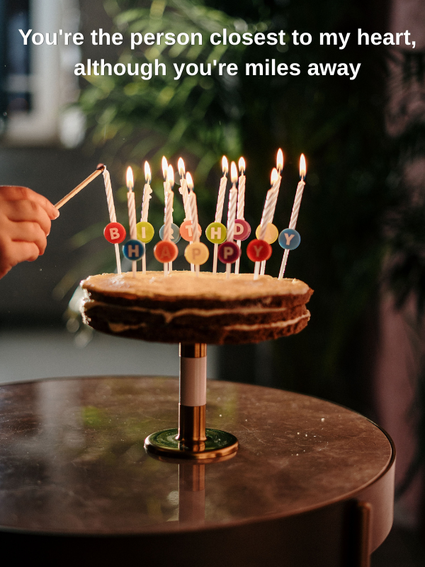 Birthday Wishes for First Time Image